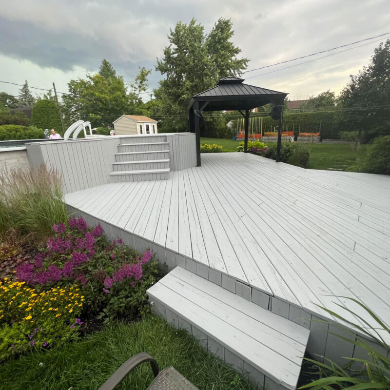 Peinture et teinture extérieure